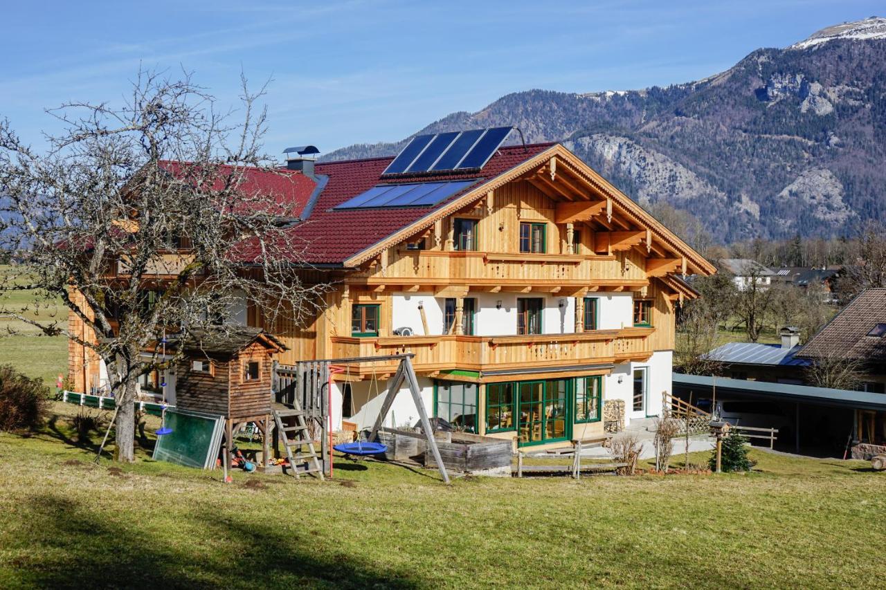 Hotel Haus Am Wald Strobl Esterno foto