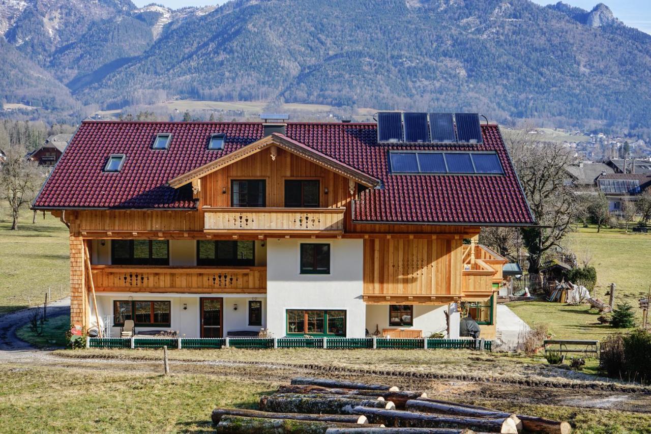 Hotel Haus Am Wald Strobl Esterno foto